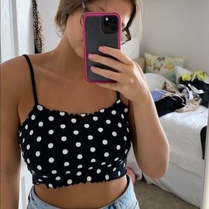 Polka dot tank